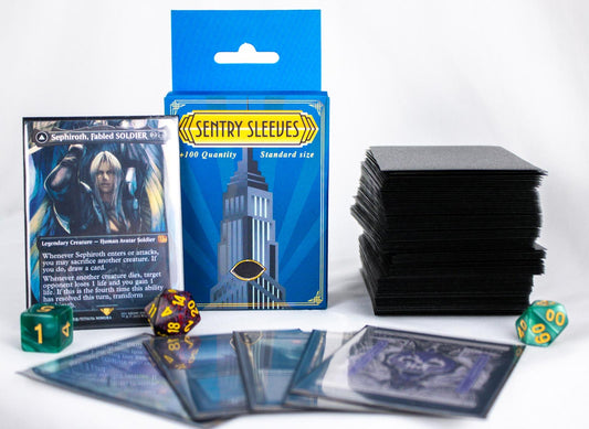 Standard Sized Sleeves - Midnight (SAVE!! OLD BOX DESIGN)