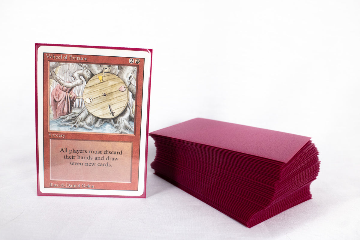 Standard Sized Sleeves - Amarone (RESTOCKING SOON!)