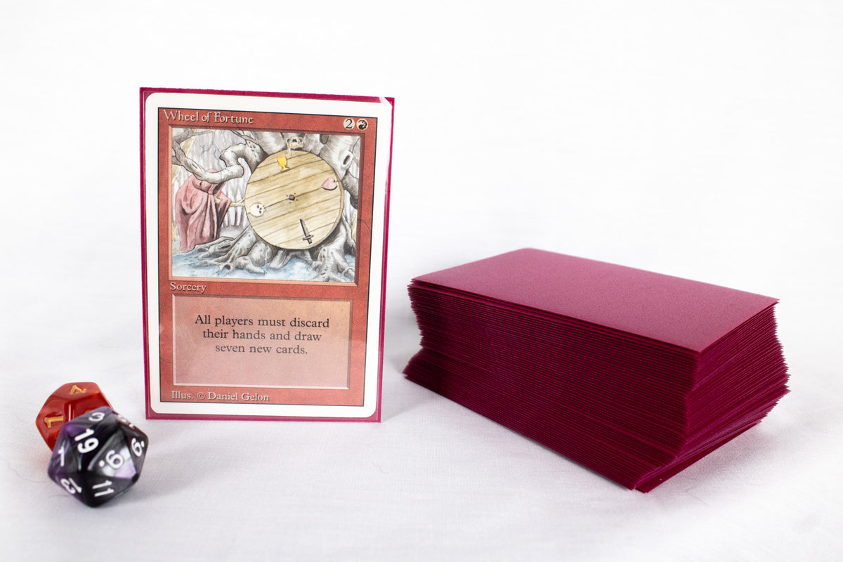 Standard Sized Sleeves - Amarone (RESTOCKING SOON!)