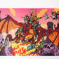 "Molten Fury" Red Mana Playmat