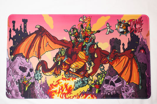 "Molten Fury" Red Mana Playmat