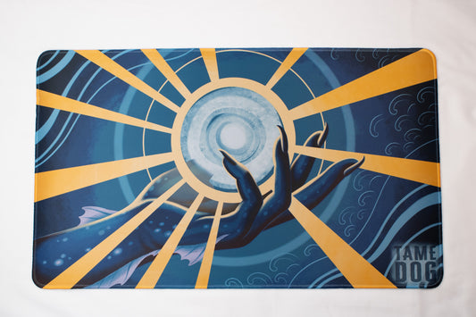 "From the Depths" Blue Mana Playmat