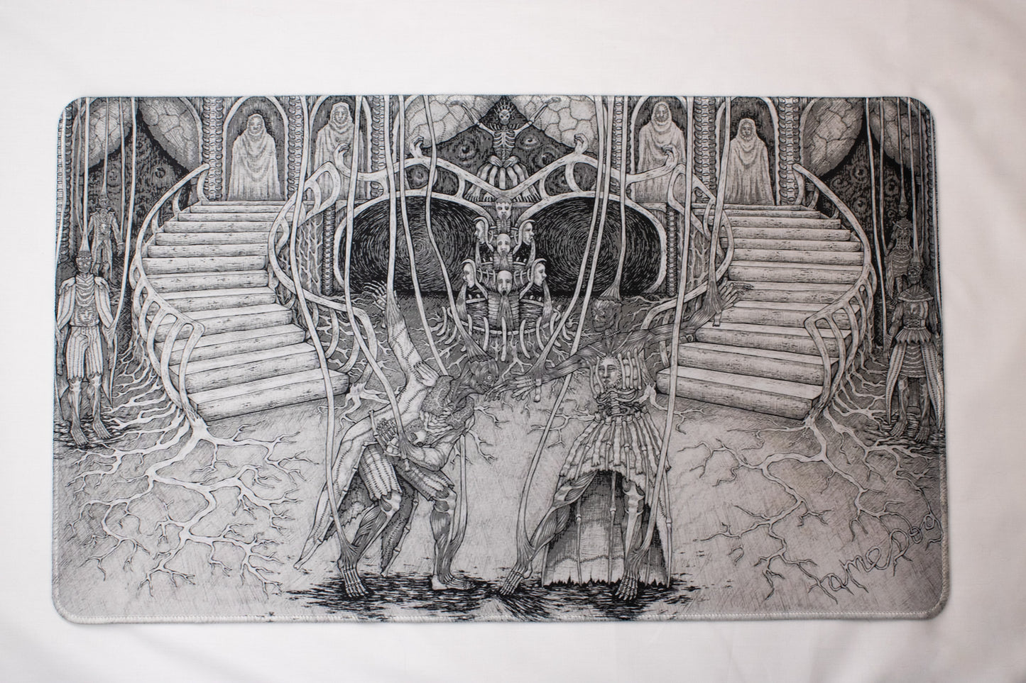 "Requiem of the Keres" Black Mana Playmat
