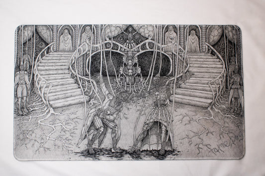 "Requiem of the Keres" Black Mana Playmat