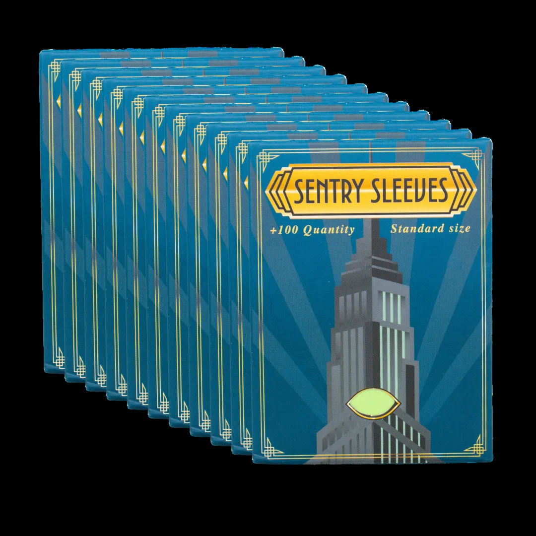 Standard Sized Sleeves - Juniper (SAVE! OLD BOX DESIGN)